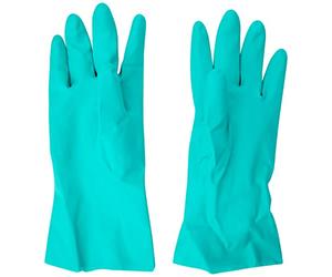 Ultimate Industrial NL15 Lightweight Nitrile Gauntlets, 10/X-Large, Green
