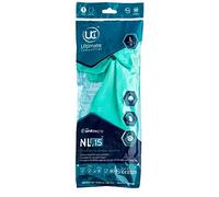 Ultimate Industrial NL15 Lightweight Nitrile Gauntlets, 9/Large, Green