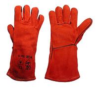 Ultimate Industrial WGR - SIZE MENS WGR Standard Welding Gauntlet, Single Pair, Size 10/Large, Red