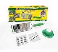 Ultimate Irish Slicer - Amazing Veggie Slicer for Effortless Kitchen Prep Made Simple! - Use it as a Food Shredder, Slicer & Grater - Multifunctional Slicer with Non-Slip Handle & Base