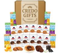 Ultimate Kids Fruit Squash Mix & Biscuit Gift Set Hamper - On The Go Squeeze Fruit Juice Drinks No Added Sugar, Apple Blackcurrant, Orange Pineapple - Sweet Treats Box, Kids Snacks, Biscuit Lovers