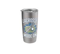Ultimate Lacrosse Mode On Player Game Day Stainless Steel Insulated Tumbler