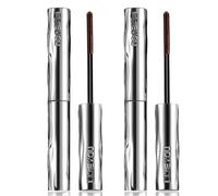 Ultimate Length & Curl Mascara Set - 2025 New Volumizing & Lengthening Mascara, Clump-Free Formula, Long-Lasting 4D Silk Fiber, For Lifted Lashes, Gentle on Sensitive Eyes (02Brown,2pcs)