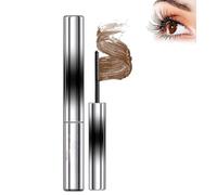 Ultimate Length & Curl Mascara Set, 2026 New Volumising & Lengthening Mascara for Visibly Lifted Lashes, Long-Lasting 4D Silk Fiber, Natural Formula, Suitable for Sensitive Eyes (Brown)