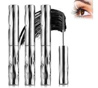 Ultimate Length & Curl Mascara Set, Volumising & Lengthening Mascara, for Visibly Lifted Lashes, Clump-free Formula,Long-Lasting 4D Silk Fiber Lash Enhancer, Suitable for Sensitive Eyes (3PCS)