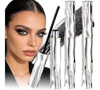 Ultimate Length & Curl Mascara Set - Volumizing & Lengthening, Lifted Lashes, Clump-free, 4D Silk Fiber Enhancer, Long-Lasting, Sensitive Eyes - 2PCS