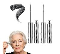Ultimate Length & Curl Mascara, Volumizing & Lengthening Black Mascara for Mature Women, Waterproof Long-Lasting, 4D Silk Fiber, For Lifted Lashes