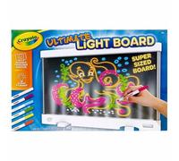 Ultimate Light Board - Just Draw Your Masterpiece Directly On to The Glow Pad Surface and Turn It On - Then Make It Shine with 3 Fun Light Effects.