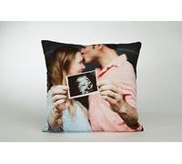 Ultimate-Line Personalised Cushion Cover Printed Photo Collage Gift Custom Made Large Print (16" x 16") COVER ONLY PR