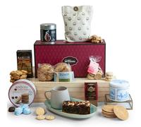 Ultimate Luxury Afternoon Tea Hamper For 2 - Fruit Cake, Cookies, Italian Coffee, Pralines, Tea & Biscuits Gift Set - Food Hamper for Birthdays, Anniversary, Thank You Gifts - by Hay Hampers
