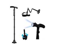 ULTIMATE MAGIC CANE Adjustable Folding & Extendable Walking Stick + LED Lights