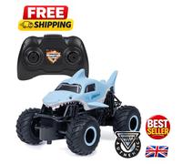 Monster Jam , Official Megalodon Remote Control Monster Truck, 1:24 Scale, 2.4 GHz, for Ages 4 and Up