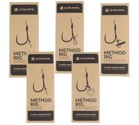 Ultimate Method Feeder Barbless Rig Pack (40pcs) - Coarse Rig