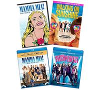 Ultimate Modern Musical 4-Film DVD & Blu-ray Collection: Mamma Mia! The Movie [DVD] / Mamma Mia! Here We Go Again [Blu-ray + DVD] / Walking on Sunshine [DVD] / Pitch Perfect [Blu-ray]