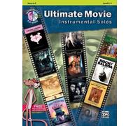 Alfred Music – Ultimate Movie Instrumental Solos: Horn in F – Instrumental Play-Along – Book & CD