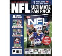 Ultimate NFL Fan Pack - Featuring Magzine, Posters, Art Cards & NFL Stickers. The Gift for Every NFL Super Fan! Football Party Bag Idea. NFL Gifts for Boys.