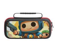 Ultimate Nintendo Switch Game Holder: Switch 2 Brawl StarsCarrying Case with 20 Card Slots & Large Accessory Compartment for Chargers, Headphones And Nintendo Bumper Case. Scratch-Resistan