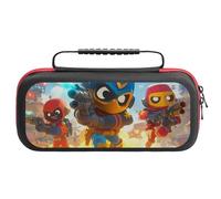 Ultimate Nintendo Switch Game Holder: Switch 2 Brawl StarsCarrying Case with 20 Card Slots & Large Accessory Compartment for Chargers, Headphones And Nintendo Bumper Case. Scratch-Resistan