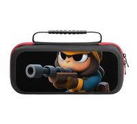 Ultimate Nintendo Switch Game Holder: Switch 2 Brawl StarsCarrying Case with 20 Card Slots & Large Accessory Compartment for Chargers, Headphones And Nintendo Bumper Case. Scratch-Resistan