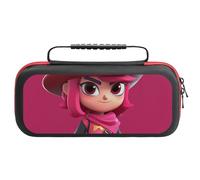 Ultimate Nintendo Switch Game Holder: Switch 2 Brawl StarsCarrying Case with 20 Card Slots & Large Accessory Compartment for Chargers, Headphones And Nintendo Bumper Case. Scratch-Resistan