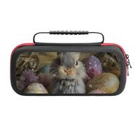Ultimate Nintendo Switch Game Holder: Switch 2 EasterCarrying Case with 20 Card Slots & Large Accessory Compartment for Chargers, Headphones And Nintendo Bumper Case. Scratch-Resistant Swi