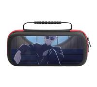 Ultimate Nintendo Switch Game Holder: Switch 2 Jujutsu KaisenCarrying Case with 20 Card Slots & Large Accessory Compartment for Chargers, Headphones And Nintendo Bumper Case. Scratch-Resis