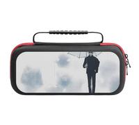 Ultimate Nintendo Switch Game Holder: Switch 2 Jujutsu KaisenCarrying Case with 20 Card Slots & Large Accessory Compartment for Chargers, Headphones And Nintendo Bumper Case. Scratch-Resis