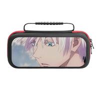 Ultimate Nintendo Switch Game Holder: Switch 2 Jujutsu KaisenCarrying Case with 20 Card Slots & Large Accessory Compartment for Chargers, Headphones And Nintendo Bumper Case. Scratch-Resis
