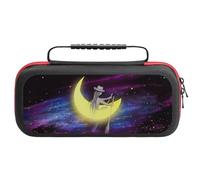 Ultimate Nintendo Switch Game Holder: Switch 2 Purple Galaxy, Boating, GirlCarrying Case with 20 Card Slots & Large Accessory Compartment for Chargers, Headphones And Nintendo Bumper Case.