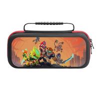 Ultimate Nintendo Switch Game Holder: Switch 2 Wild And Disorderly ConductCarrying Case with 20 Card Slots & Large Accessory Compartment for Chargers, Headphones And Nintendo Bumper Case.