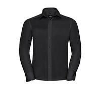 Ultimate Non-Iron Tailored Long Sleeve Shirt Russell Athletic Noir 2XL