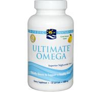 Nordic Naturals Ultimate Omega 1280mg Lemon Flavor - 60 softgels
