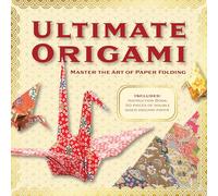 Ultimate Origami Kit: Master the Art of Paper Folding - Includes: Instruction Book, 100 Pieces of Double Sided Origami Paper