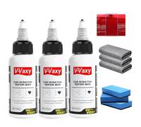 Ultimate Paint Restorer, V-Vaxy Car Scratch Repair Wax, Upgraded Car Deep Scratch Remover Kit, 3-In-1 Polished Paint Fast Repair Agent, Vvaxy Liquid Glass Car Coating