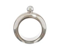 Ultimate Party Bangle - The feminine answer to the hip flask (Silver)