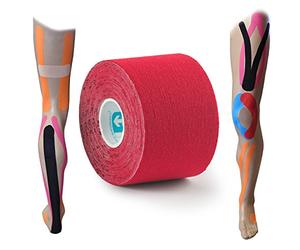 Ultimate Performance Athletic Grade Kinesiology Sports Injury Muscle Tape Red