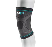 Ultimate Performance Compression Elastic Knee Support, Medium, Black/Blue, 1 Count