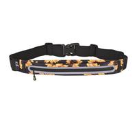 Ultimate Performance Ease Runners Expandable Waist Bag Sunflower/reflective