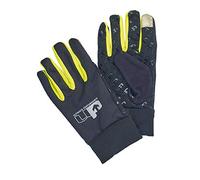 Ultimate Performance Men Runner's Glove - Black/Yellow, Medium