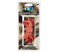 Ultimate Performance Reflective Elastic Laces: Coral Colour: Coral
