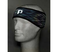Ultimate Performance Reflective Runners Headband Ear Warmer, Black/Multi, S/M