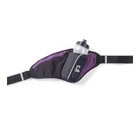 Ultimate Performance Ribble II 650ml Hip Bottle & Holster Hydration Belt Insulated angled bottle holder easy access belt Fits 26"-42" waist large zipped pocket fits smart phone Purple