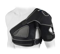 Ultimate Performance Advanced Shoulder Support (5743) - Adjustable Tension - Small, Black/Blue