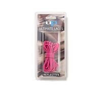Ultimate Performance Unisex' s Reflective Laces, Hot Pink, One Size