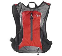 Ultimate Performance Unisex's Grafham Hydration Backpack with Bladder Included, Grey/Red, 2 Litre