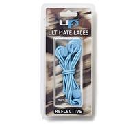 Ultimate Performance Reflective Elastic Laces: Teal Colour: Teal