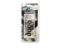 Ultimate Performance Race Number Magnets Lightweight Simple Secure Attachment for Race Numbers No More Pins Running Competing Marathon Endurance Events Black