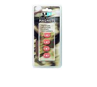 Ultimate Performance Race Number Magnets Lightweight Simple Secure Attachment for Race Numbers No More Pins Running Competing Marathon Endurance Events Coral