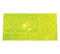 Ultimate Performance UP Reflective Hot Dots Stickers - Fluo Yellow,One