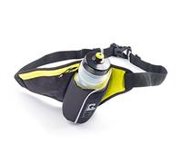 Ultimate Performance Ribble II 650ml Hip Bottle & Holster Hydration Belt Insulated angled bottle holder easy access belt Fits 26"-42" waist large zipped pocket fits smart phone Yellow